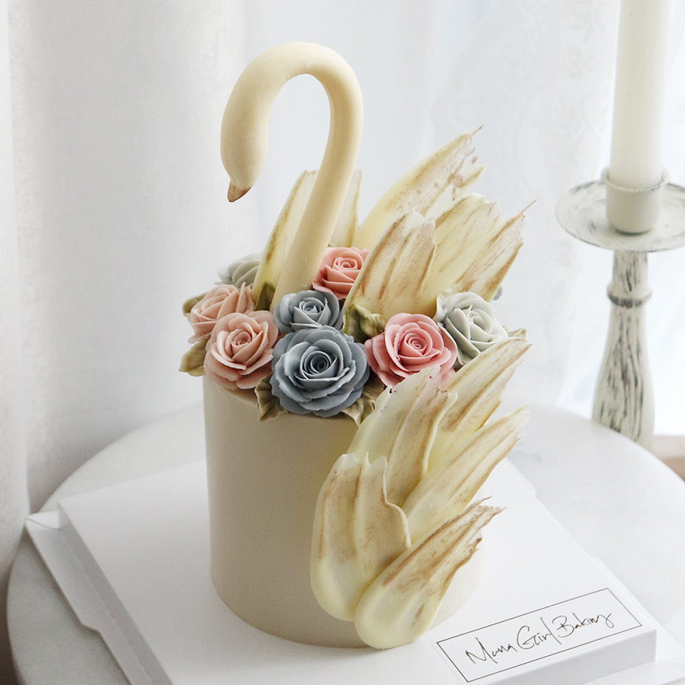 Swan Cake - Elegant and Whimsical Dessert for Special Occasions
