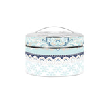 BDARI Tiffin Carrier - Blue Floral Mandala (Nationwide Delivery)