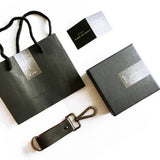 Personalised Stylish Leather Keychain (Klang Valley Delivery)