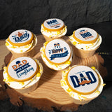 The Boss's Treat Cupcakes (6pcs) - Father's Day Flowers & Gifts 2026