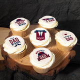 The Boss's Treat Cupcakes (6pcs) - Father's Day Flowers & Gifts 2026