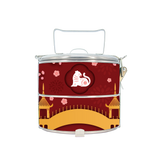 BDARI Tiffin Carrier - Zodiac Garden - Tiger (Nationwide Delivery)