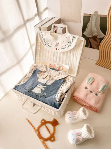 Jean Petal Bunny | Newborn Baby Gift Set (Penang Delivery Only)