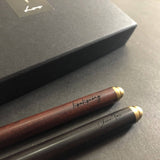 Minimalist Leather Pen Pouch + Wooden Pen Set (Nationwide Delivery)