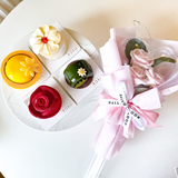 Mother's Day - Cake + Elegance Soap Flower set (Kuantan Delivery Only)