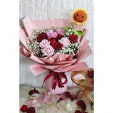 Romance Flower Bouquet Set 4 (Klang Valley Delivery Only)