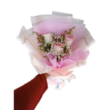Pink Roses Bouquet  (Kelantan Delivery Only)