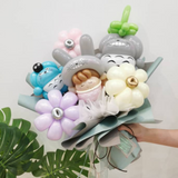 Balloon Flower Bouquet | Chinchilla Theme Bouquet (Klang Delivery Only)