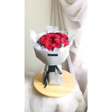 Lea Fresh Flower Bouquet Red Roses (Klang Valley Delivery)