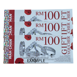 WAH CHAN RM100 Gift Voucher