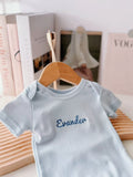 🍃 BotaniBaby | Newborn Personalized Embroidery (Nationwide Delivery)