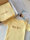🍃 BotaniBaby | Newborn Personalized Embroidery (Nationwide Delivery)