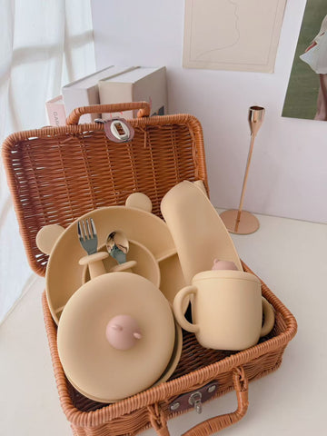 Bearie™  | Baby Silicon Cutlery Set (Penang Delivery Only)