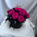 Roses with Crown Bouquet (Bentong Delivery Only)