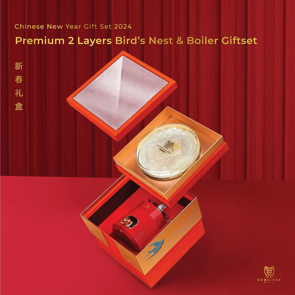 CNY 2024 Cubiloxe Bird's Nest & Boiler 2 Layer Gift Set (Klang Valle