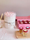 Gift Box 6 Fresh Stewed Bird's Nest with Rose flower