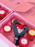 Gift Box 4 Fresh Stewed Bird's Nest with Rose flower (West Malaysia Delivery)