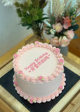 Minimalist Pink Cake (Kota Kinabalu Delivery Only)
