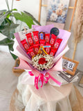 Chocolate And Flower Bouquet 22 (Kuantan Delivery Only)