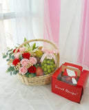 Fruit Basket with Cake (Penang Delivery only)
