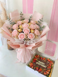 Marissa Soap Flower Bouquet (Penang Delivery Only)