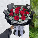 Heart Series Fresh Rose Bouquet (Penang Delivery only)