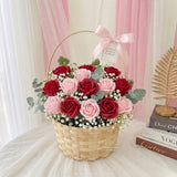 Flower Basket (Soap Flower) (Penang Delivery Only)