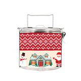 BDARI Tiffin Carrier - Yuletide Crew in One Frame (Nationwide Delivery)