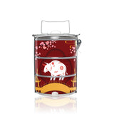 BDARI Tiffin Carrier - Zodiac Garden - Ox (Nationwide Delivery)