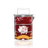 BDARI Tiffin Carrier - Zodiac Garden - Pig (Nationwide Delivery)