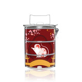 BDARI Tiffin Carrier - Zodiac Garden - Rat (Nationwide Delivery)