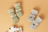 Add-On Animal Baby Non-Slip Socks- Set of Two Pairs