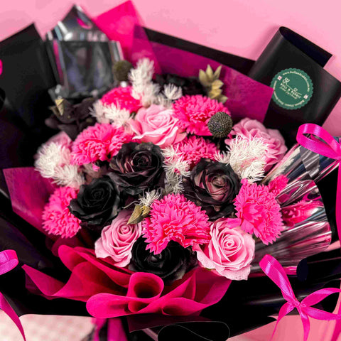 [Valentine's Day 2026] [NEW] Alicia  Bouquet (Soap Flower) - Valentine's Day Flowers & Gifts 2026