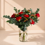 520 Crimson Bloom Flower Vase (Klang Valley Delivery Only)