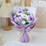 Handmade Crochet Mixed Flower Bouquet (Nationwide Delivery)