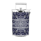 BDARI Tiffin Carrier - Blue Paisley (Nationwide Delivery)