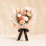 520 Elegant Pastel Carnation Bouquet (Klang Valley Delivery Only)