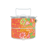 BDARI Tiffin Carrier - Orange Batik (Nationwide Delivery)