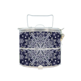 BDARI Tiffin Carrier - Blue Paisley (Nationwide Delivery)