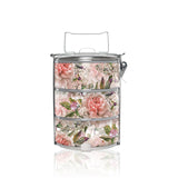 BDARI Tiffin Carrier - Rose Bloom (Nationwide Delivery)