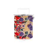BDARI Tiffin Carrier - Red Sulawesi Batik (Nationwide Delivery)