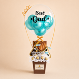 Father's Day Nurhampers Best Dad Air Balloon Gift Box (Klang Valley Delivery Only) - Father's Day Flowers & Gifts 2026