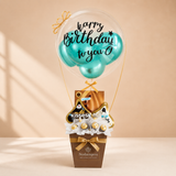 Father's Day Nurhampers Best Dad Air Balloon Gift Box (Klang Valley Delivery Only) - Father's Day Flowers & Gifts 2026