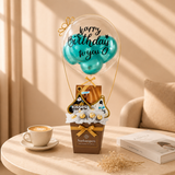 Father's Day Nurhampers Best Dad Air Balloon Gift Box (Klang Valley Delivery Only) - Father's Day Flowers & Gifts 2026