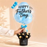 Father's Day Nurhampers Blue Sky Balloon Chocolate Box (Klang Valley Delivery Only) - Father's Day Flowers & Gifts 2026