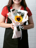 Scentales Sunflower Graduation Petite Flower Bouquet | (Klang Valley Delivery)