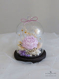 Scentales Light Within Preserved & Dried Flower Candle Bell Jar (Mom I Love You) (Klang Valley Delivery)
