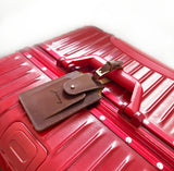 [Corporate Gift] Personalised Genuine Leather Luggage Tag  - Christmas 2025