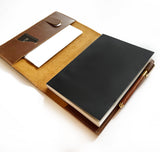 Personalised Cow Leather A5 Organiser - Father's Day Flowers & Gifts 2026