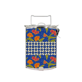 BDARI Tiffin Carrier - Orange Batik Flower (Nationwide Delivery)